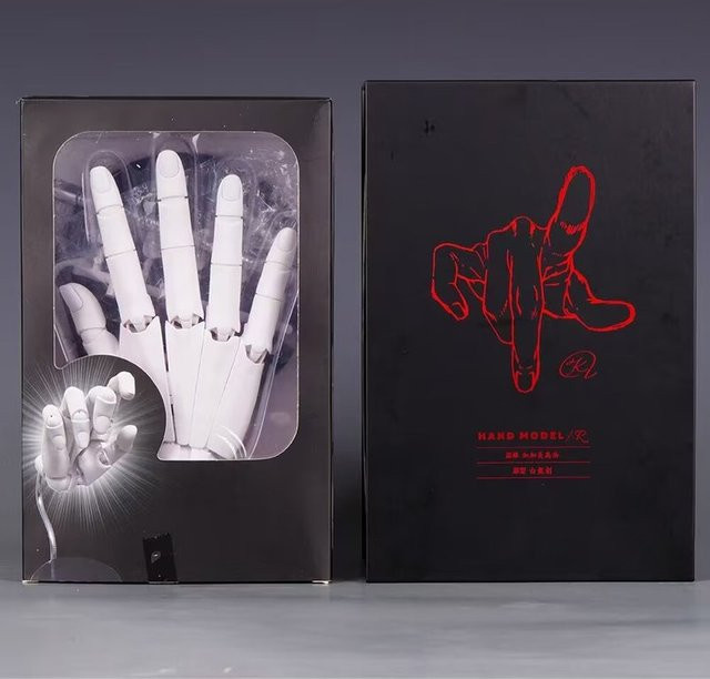 Bandai Handmodell Fingergelenk, Modellfigur, Weiß, Kunststoff - Bild 1