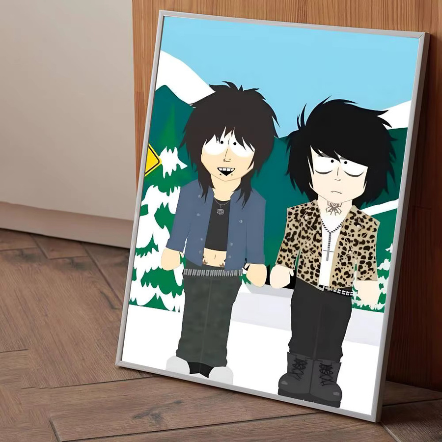 Selbstklebender Papierdruck H-Jake Webber Johnnie G-Gilbert Poster in Mehrfarbig - Bild 5