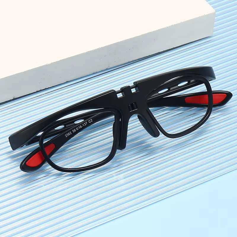 Sumory Sonnenbrille, TR90, Vollrand, Schwarz, Unisex - Bild 3