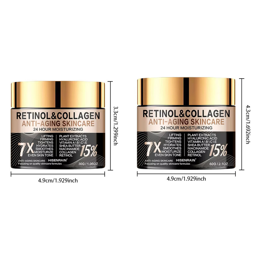 HISENRAIN Retinol Collagen Gesichtscreme, Unisex - Bild 3