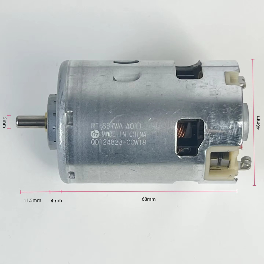 Mabuchi RS-887WA-A011 Hochgeschwindigkeits-Leistungsmotor DC12V 18V 18000RPM in Silber als Ersatz für Johnson 1080226 LS-887TX - Bild 3