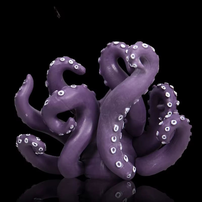 Bandai Naruto Anime Tail Beast Series Schreibtischspielzeug Ornament aus Kunstharz in Lila, Höhe: 10 cm - Bild 3
