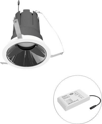 EVN LED-Deckenstrahler F01R11SM3840L24D in Weiß, rund und verstellbar - Bild 1