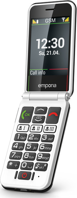 Emporia SIMPLICITYglam 2G Handy in Schwarz mit Bluetooth, Modell 2025 - Bild 1