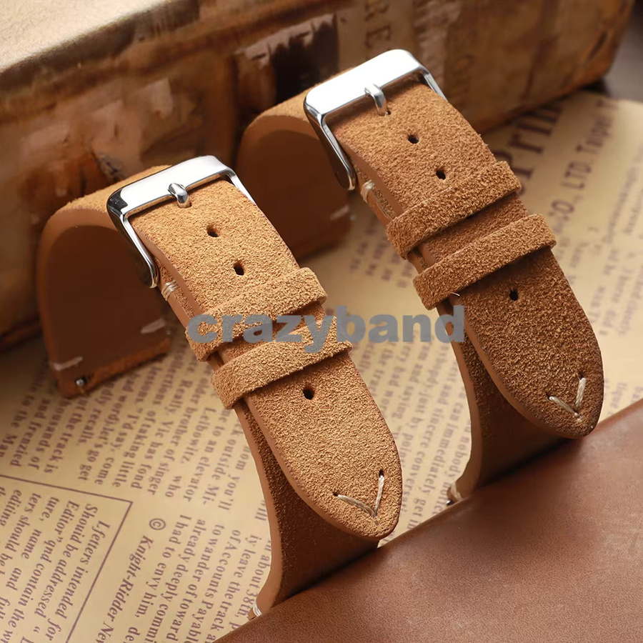 crazyband Uhrenarmband Wildleder, Unisex - Bild 3
