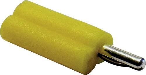 Schnepp F 2020 Büschelstecker in Gelb mit geradem Stift-Ø 2mm - Bild 1