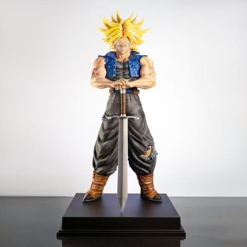 Fashnics Dragon Ball Z Trunks Figur Super Saiyan Actionfigur 53cm - Bild 3