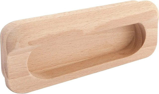 Alles im Griff Griffmuschel Horkos aus gedämpfter Buche in Beige, Breite: 10,7 cm - Bild 1