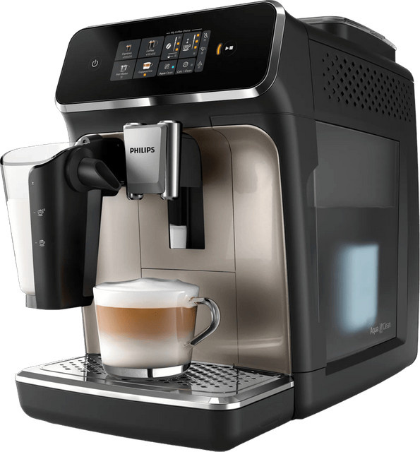 Philips 2300 EP2336/40 LatteGo Vollautomat in Schwarz mit Milchbehälter und Kalkfilter - Bild 1