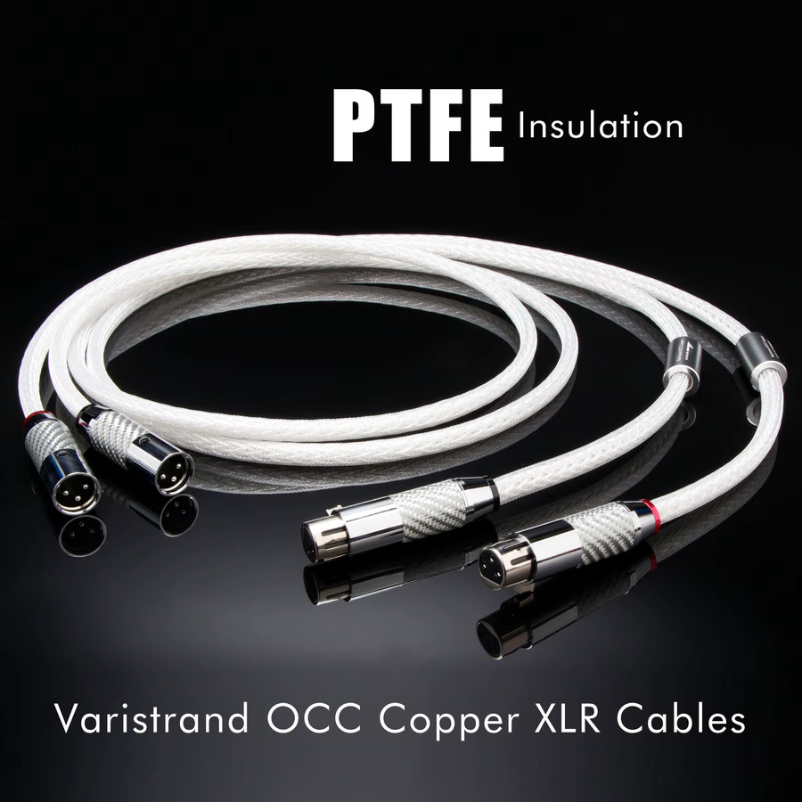 Preffair Paarweise 7N OCC Versilberte XLR-zu-RCA Signalkabel in Silber und Weiß mit Netzschutz für Mischpult und Verstärker - Bild 2