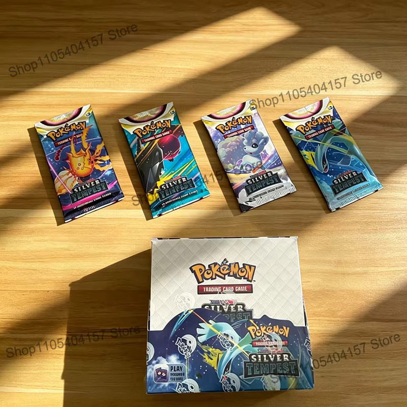 Pokémon Schwert & Schild Silberner Sturm Booster-Packs, 360 Stück, Englische TCG-Sammelkarten - Bild 3