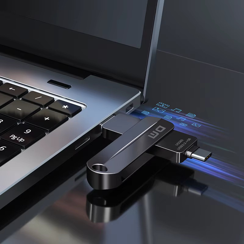 DM US580 USB-C High-Speed Solid State Flash-Laufwerk mit bis zu 530 MB/s Übertragungsgeschwindigkeit - Bild 5