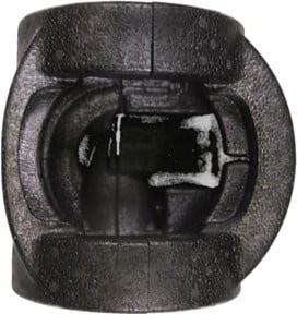 Grundfos Ersatz-Wärmedämmschale MAGNA3 40-80/100/120/150/180FN, DN 40, Schwarz - Bild 1