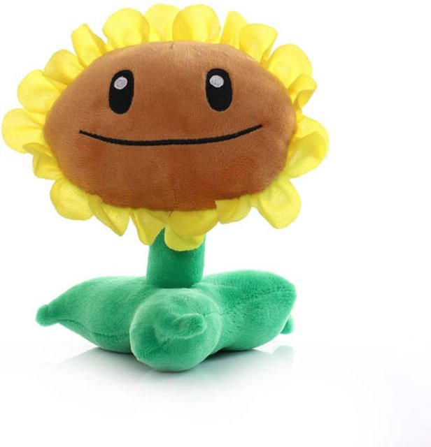 Binchi Keji Travel Plants vs. Zombies Sonnenblume, Erbsenkanone, Plüschspielzeug, ab 12 Jahre - Bild 1