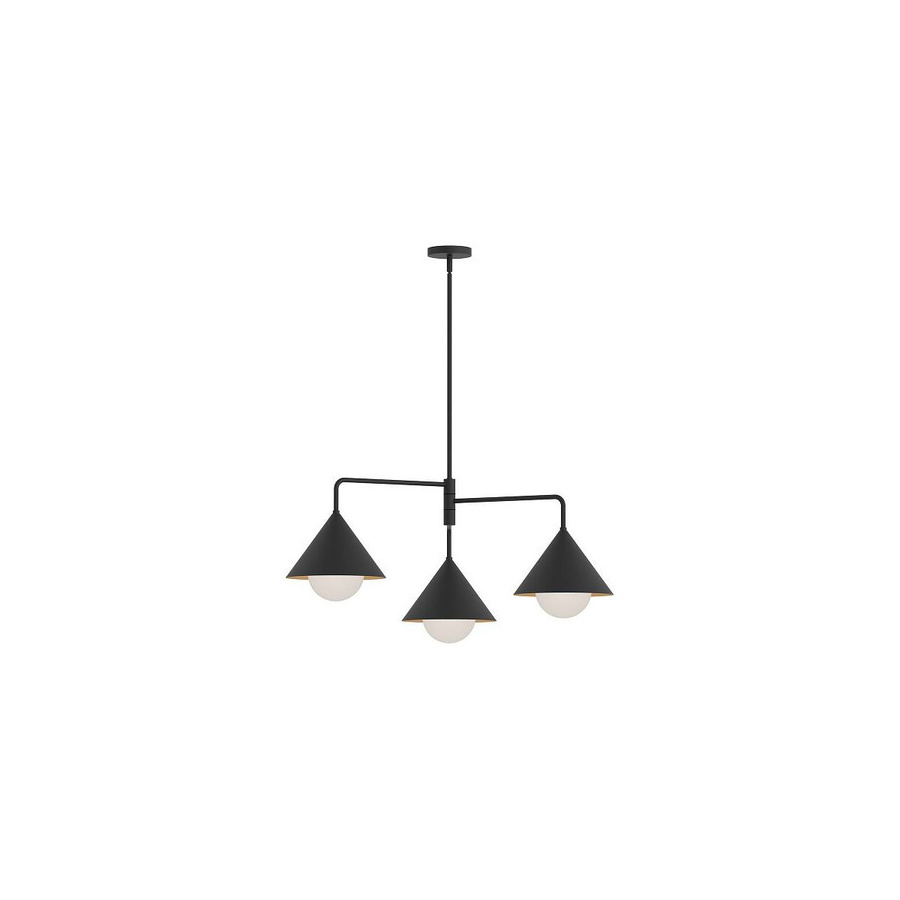 Alora Mood Remyck Kronleuchter Schwarz Modernes Metall Design - Bild 1