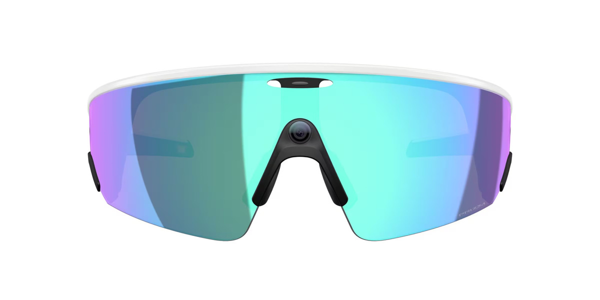 Oakley Meta OW8001 VANGUARD Smart Glasses in White und Multicolour mit Bluetooth und Wi-Fi sowie Wasserbeständigkeit - Bild 1