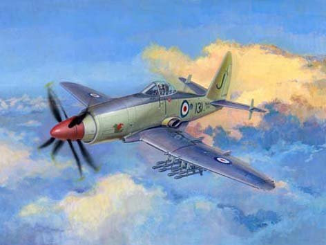 Trumpeter Wyvern S.4 Early Version, Modellbau, 1:48, Grau - Bild 1