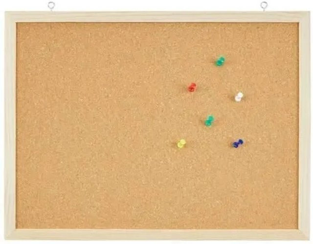 Modern Living Pinnwand Cork in Beige und Braun, B/H: 40 x 30 cm - Bild 1