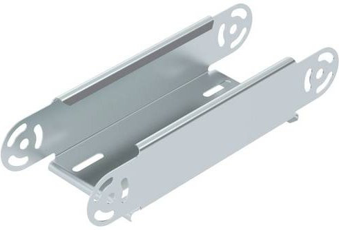 OBO Bettermann Bogen aus Metall in Silber, B/H: 100 x 60 mm - Bild 1