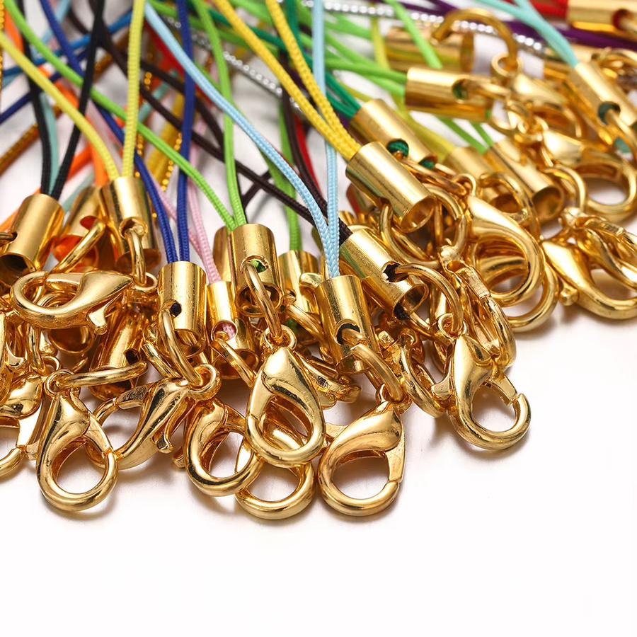 AGCFABS Schlüsselanhänger-Seil, Messing, Gold, Unisex - Bild 3