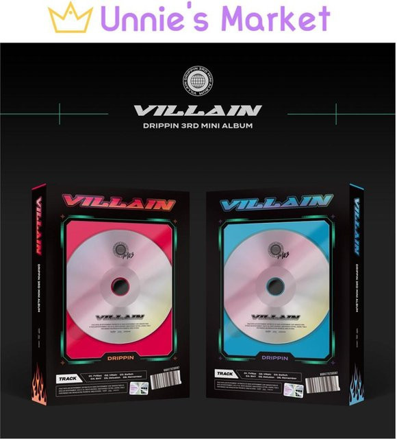 DRIPPIN [Villain] 3. Mini-Album Random ver., CD - Bild 1