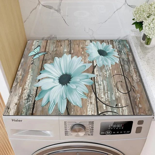 VIKAMA Staubschutzmatte in Multicolour für Waschmaschine, Mikrowelle, Kühlschrank und Ofen - Bild 1