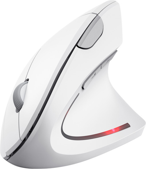 Trust Verto 25132 Vertikale Ergonomische Bluetooth Maus in Weiß - Bild 1