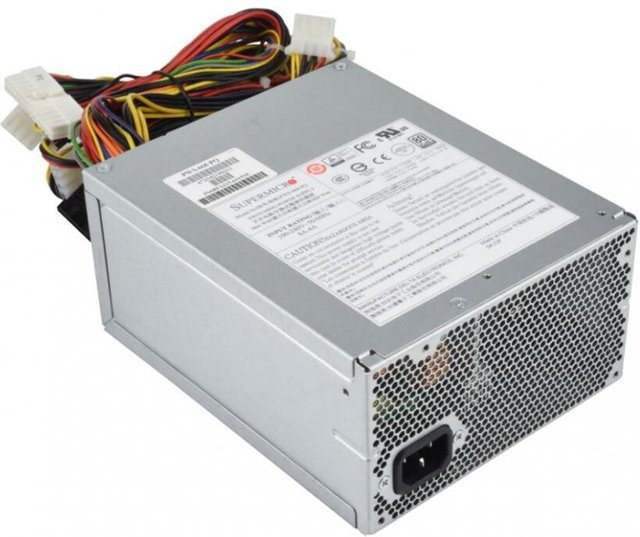 Supermicro PWS-668-PQ Interne Stromversorgung mit 668 Watt und 80 PLUS Zertifizierung in Silber - Bild 1