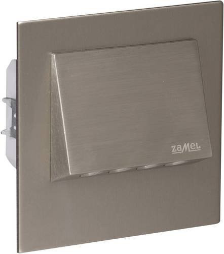 Zamel 11-221-22 Navi LED-Wandeinbauleuchte in Silber, quadratisch aus Metall - Bild 1