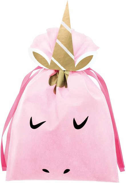 Rico Design Paper Poetry Geschenktüte Einhorn in Pink, Breite: 30 cm, Höhe: 45 cm - Bild 1