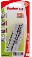 Fischer Universaldübel UX aus Nylon in Grau, Durchmesser: 14 mm, Länge: 75 mm - Bild 1