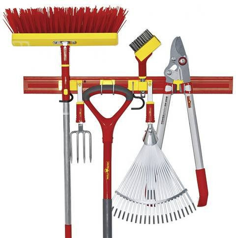 WOLF-Garten Ordnungsschiene UM-M aus Kunststoff in Rot, Länge: 80 cm - Bild 1