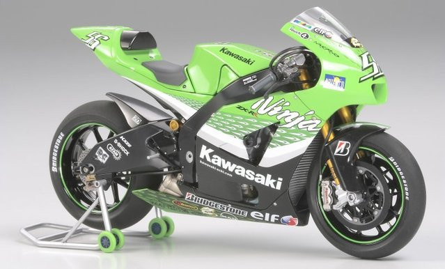 Tamiya Kawasaki Ninja ZX-RR, Modellfahrzeug, 1:12, Grün - Bild 1
