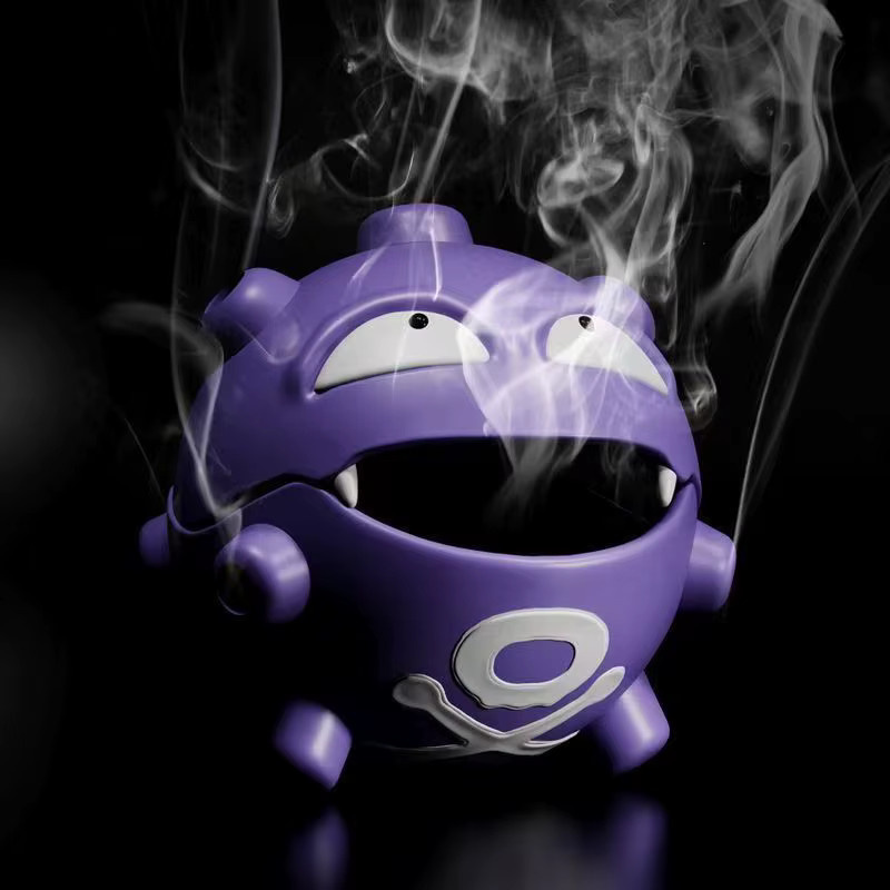 TAKARA TOMY Pokémon Koffing Mückenspiralen-Aufbewahrungsbox, Zubehör, Lila - Bild 2