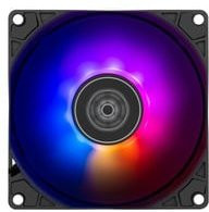 SilverStone Air Slimmer 90 ARGB Gehäuselüfter in Schwarz mit Multicolour Beleuchtung - Bild 1