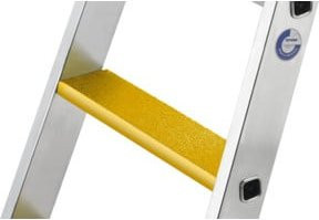 MUNK Günzburger Trittauflage clip-step R13 in Gelb, Länge: 63,3 cm - Bild 1