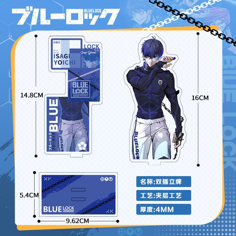 Yiran toy 1 Blue Lock Aufsteller Menschenfigur Isagi Yoichi Bachira Meguru Nagi Seishiro - Bild 2
