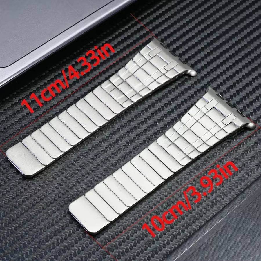Jaytop Uhrenarmband Edelstahl, Silber, Herren - Bild 5