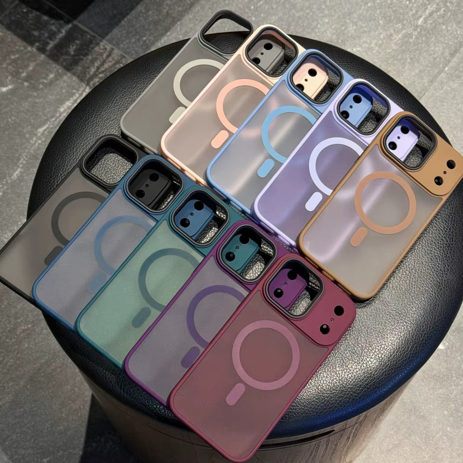 Apple MagSafe Armor Schutzhülle für iPhone in Blau mit mattem Finish und Wireless Charging Funktion - Bild 2