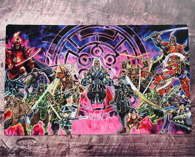 Yu-Gi-Oh Six Samurai Custom Playmat, Bunt / Mehrfarbig - Bild 1