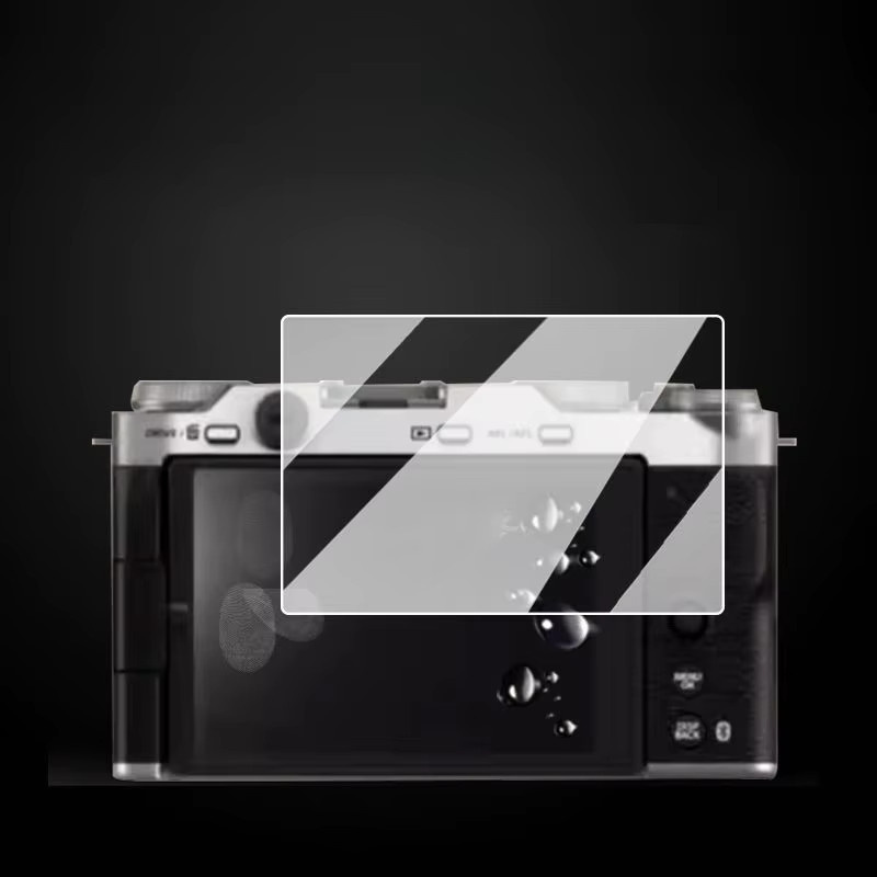 2er-Set Fujifilm X-M5 Displayschutzfolie aus gehärtetem Glas, transparent - Bild 3
