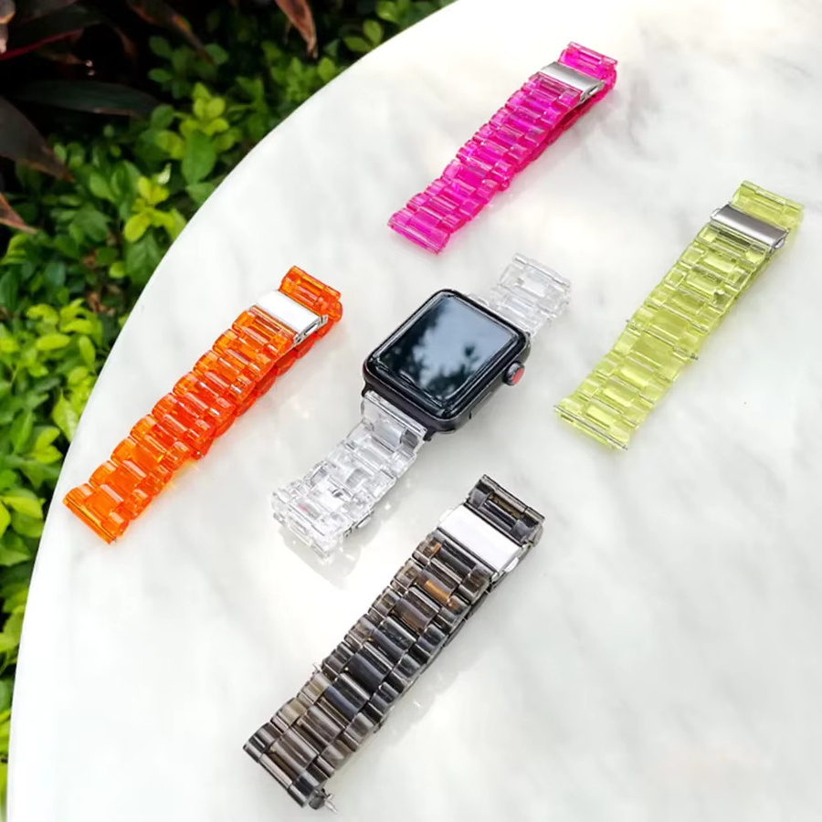 Smartwatch-Armband Transparentes Harz, Unisex - Bild 2