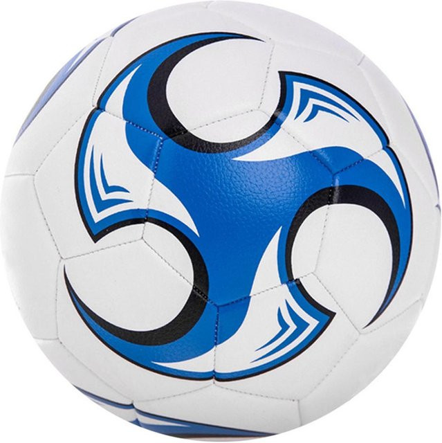 Fußball Größe 4, Blau, Kunststoff, Trainingsgerät - Bild 1