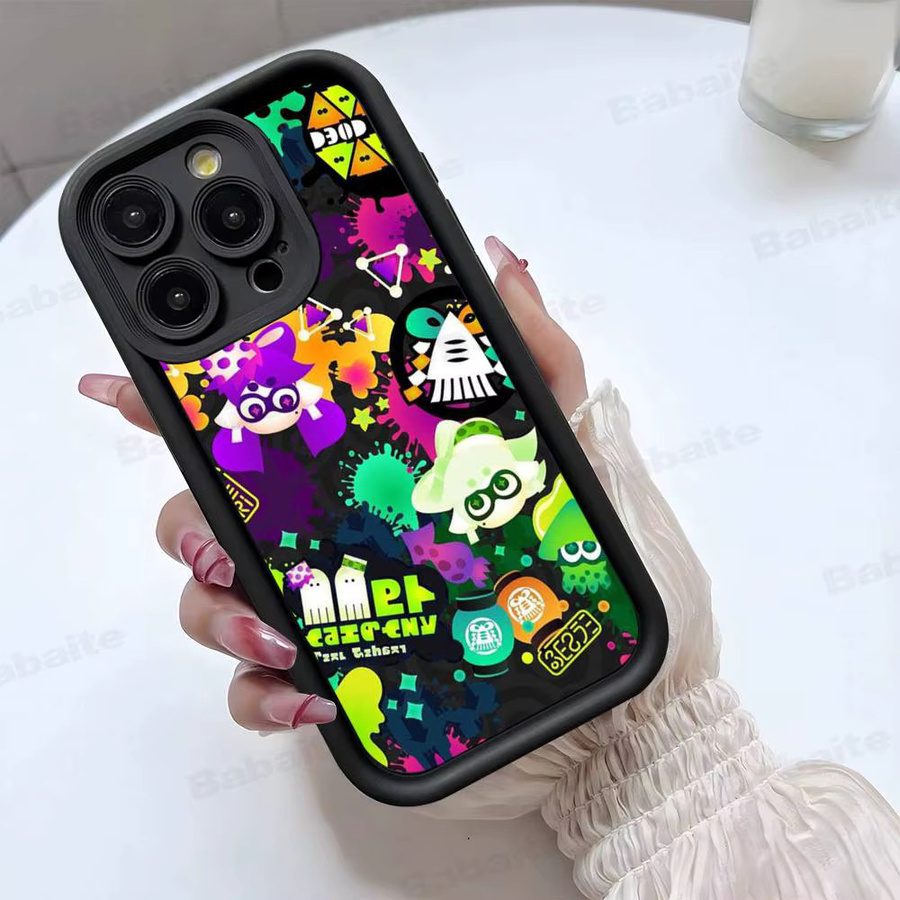 Game S Splatoon Handyhülle für iPhone 17 16 15 14 13 12 11 Pro Max Plus in Multicolour - Bild 3