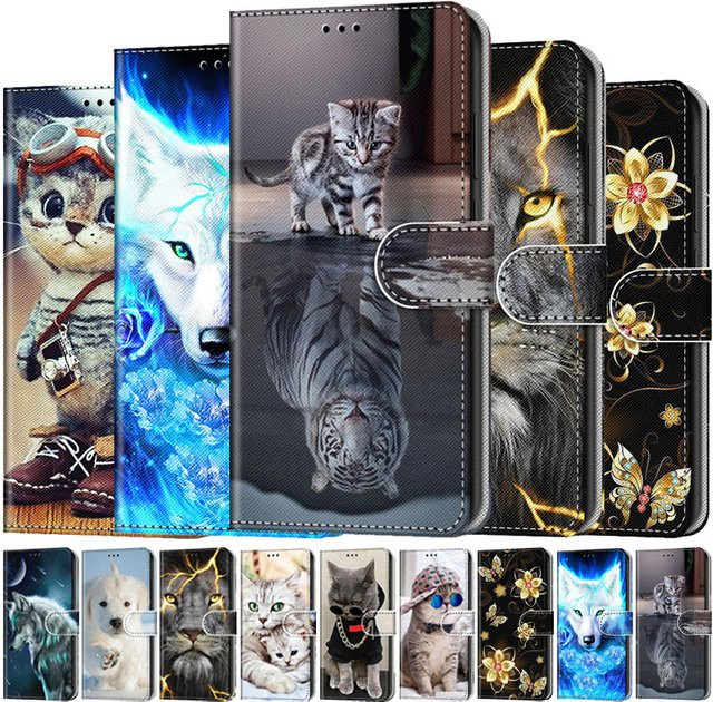 Handyhülle mit Tiger-Tier-Motiv für Samsung Galaxy A15 A54 A14 A05S A05 A04S A04 in Multicolour - Bild 1