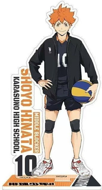 Crunchyroll Haikyuu!! Hinata Shoyo Kei Tsukishima Tobio Kageyama, Acryl-Standfigur, Kunststoff - Bild 1