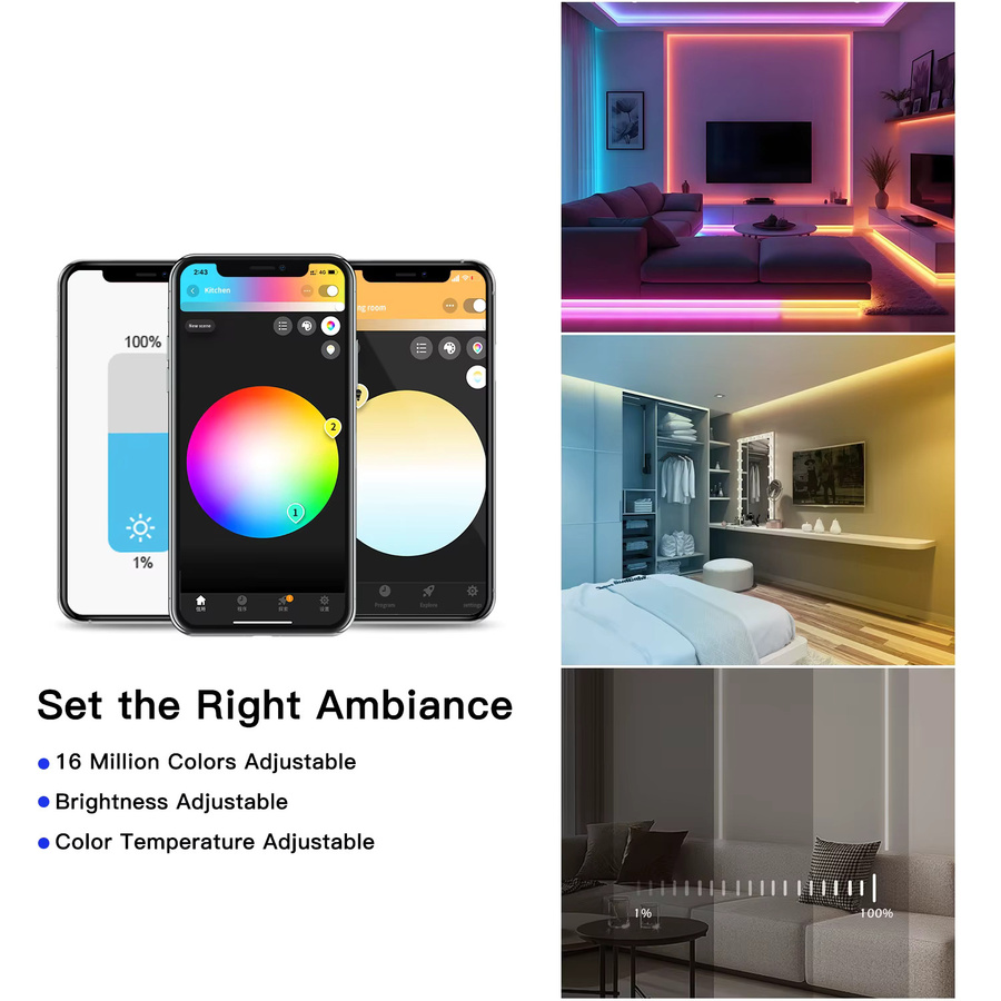 GLEDOPTO Pro Max ZigBee 3.0 LED-Controller 5-in-1 RGBCCT RGBW Dimmer in Weiß - Bild 3