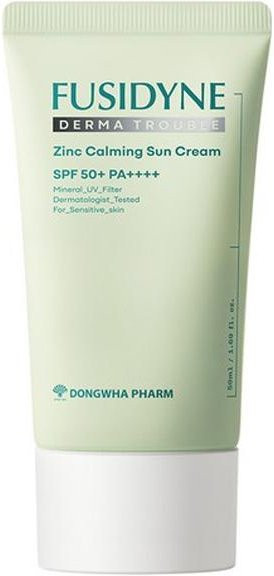 Fusidyne Derma Trouble Zink Sonnencreme SPF 50+, 50 ml, Empfindliche Haut - Bild 1