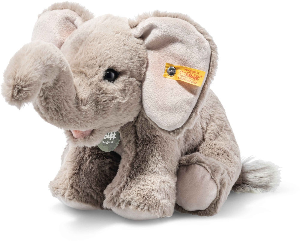 Steiff Edie Elefant, Plüschtier, grau, 24cm - Bild 1
