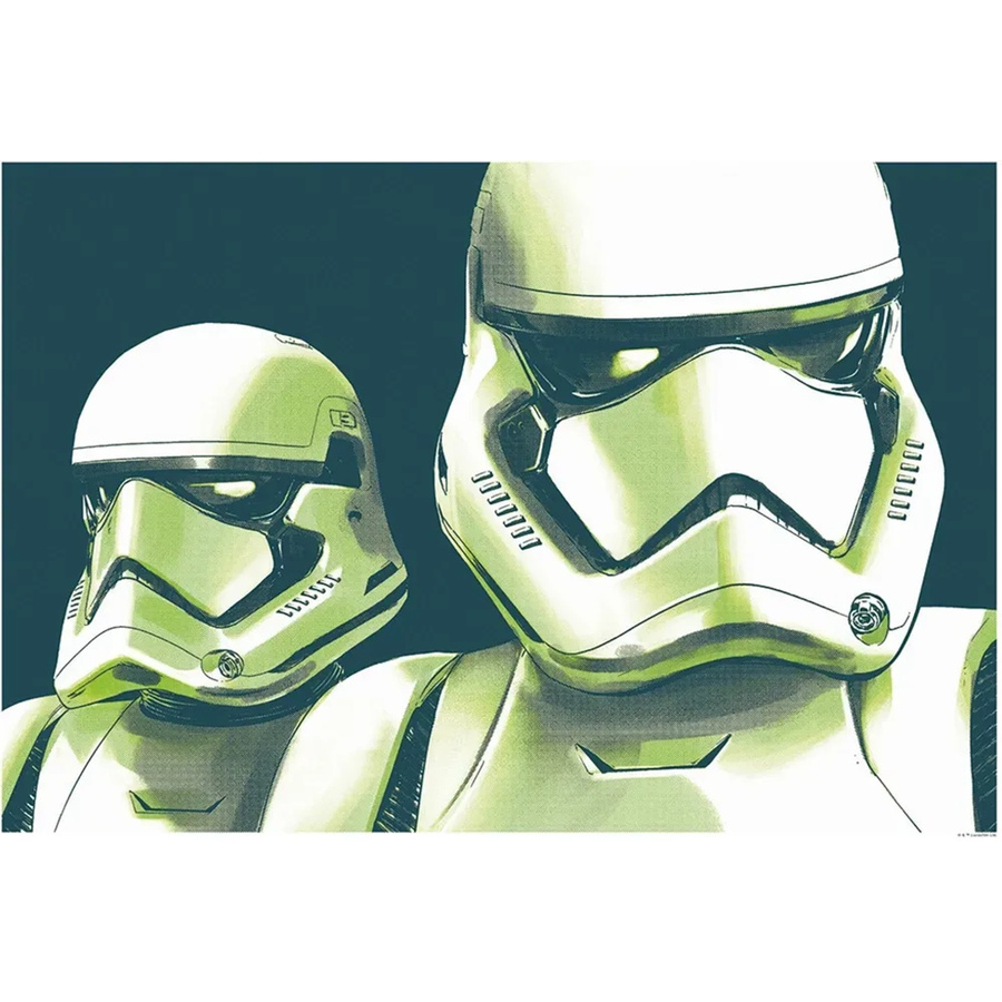 Komar Wandbild Star Wars Stormtrooper in Weiß und Schwarz, B: 70 cm, H: 50 cm - Bild 2